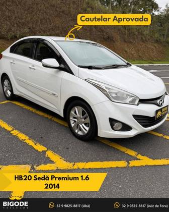 HYUNDAI HB20S 1.6 PREMIUM 16V FLEX 4P MANUAL